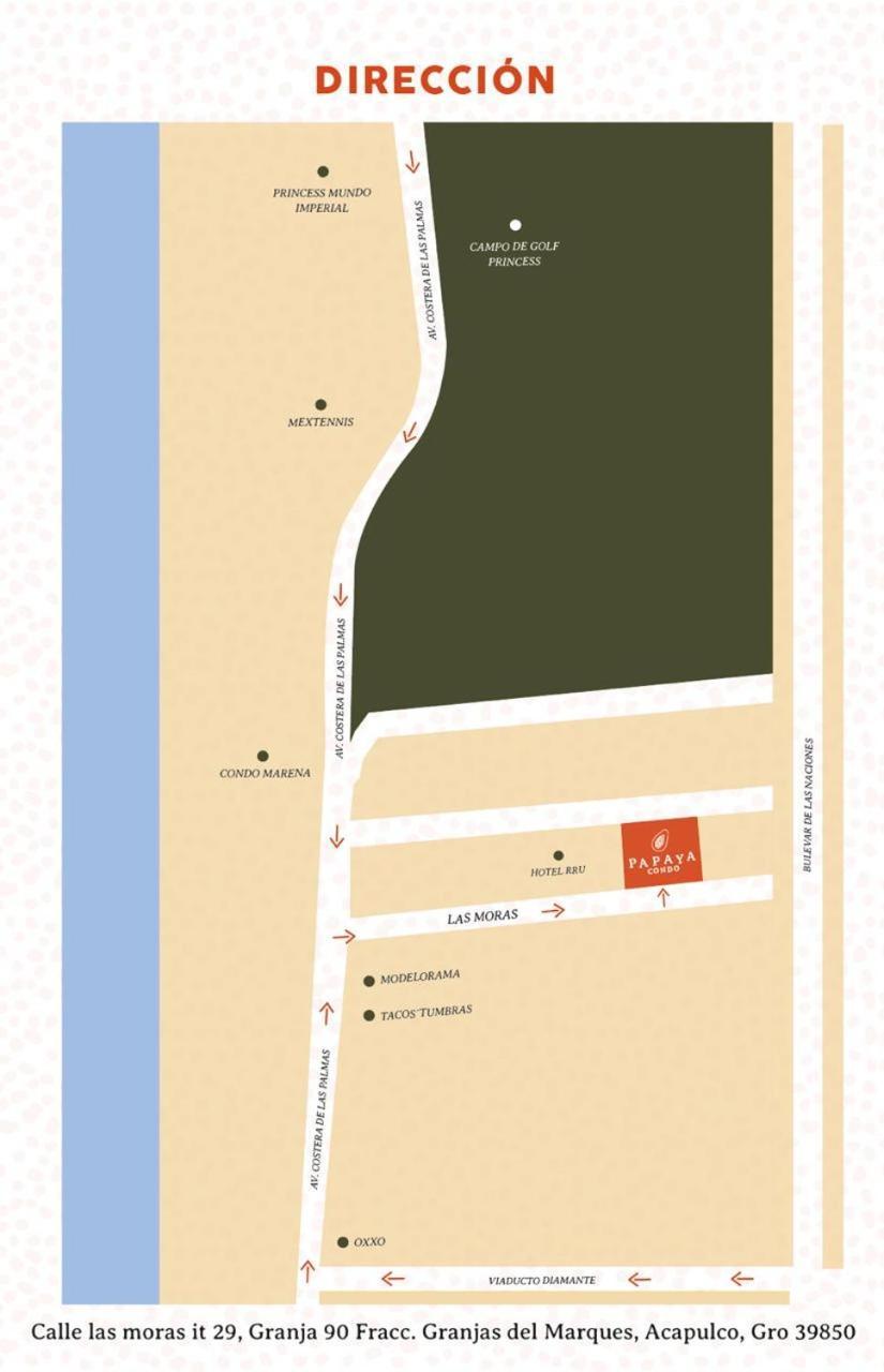 Papaya Condo Acapulco Diamante -Solo Adultos Eksteriør billede